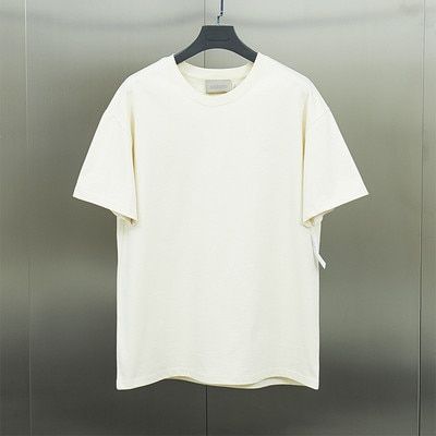 Season 7 men's summer T-shirt designer Jerry Lorenzo back rubber letter 100% cotton tee  hop loose Uni short sleeve