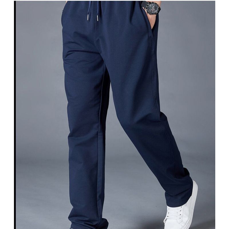 Men's Casual Pants, Men's Slacks, Straight Pants, Spring And Fall Large Size Running Pants For Students, Joggers For Feens With