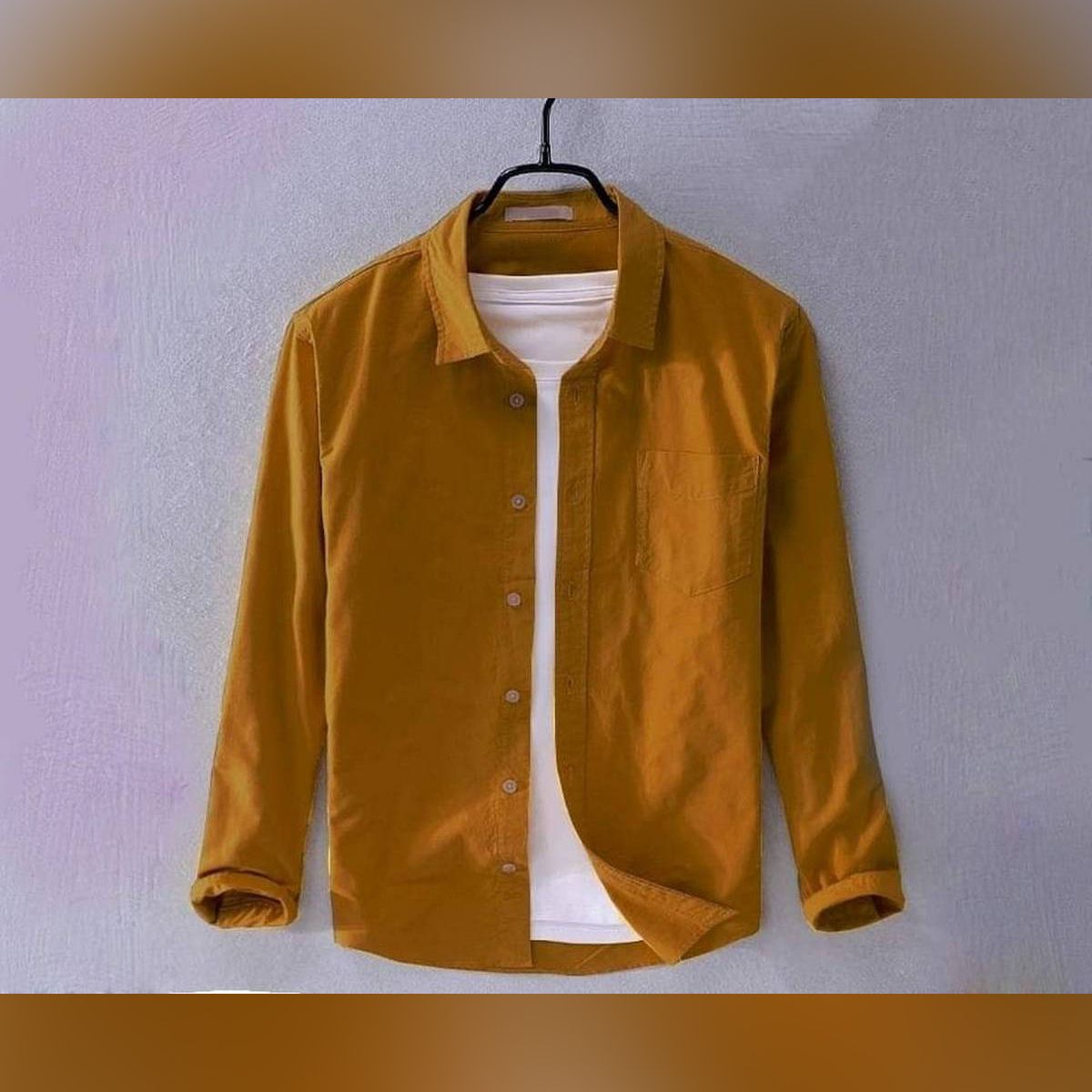 New Cotton Causal Indian Fabic Smarts Shirt for Man's - Shirt For Men