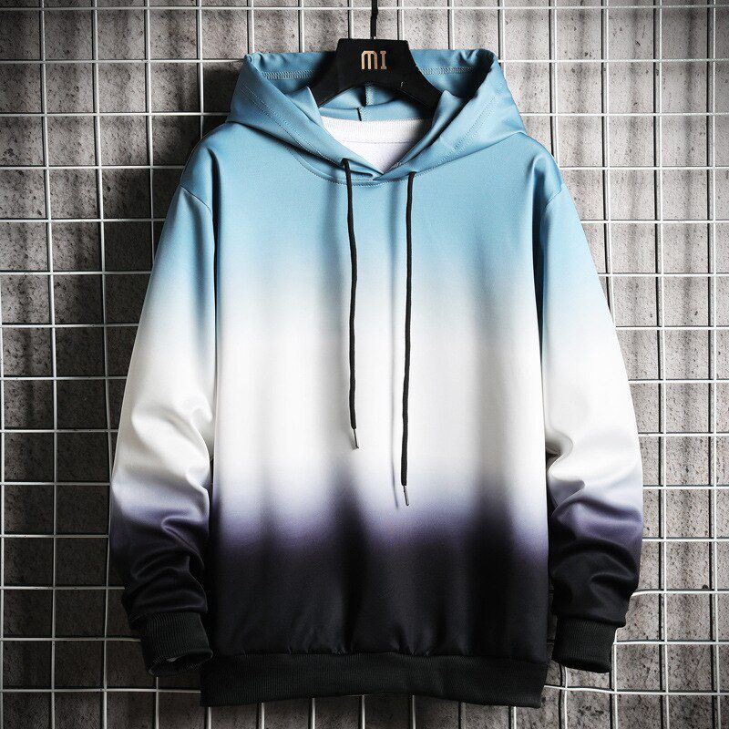 Patchwork Hoodies Pullover Male Hooded Jackets Autumn Winter Casual Jogging Fitness Men Long Sleeve Sportswear Clothes 6XL