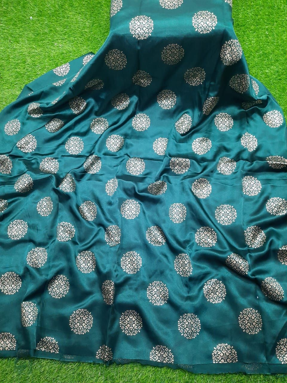 New Georgious Unstitched Japani Silk Kameez For Women (Only Kameez)