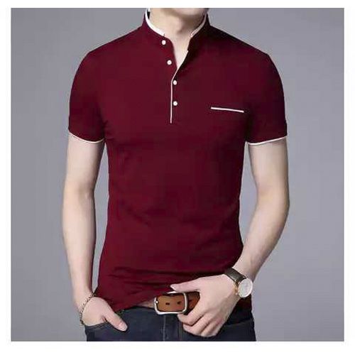 BATON cotton short sleeve t-shirt for man