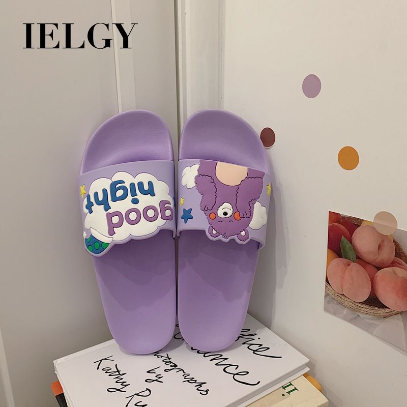 women's Baotou half slippers flat-bottomed square toe lazy flip-flops(null)