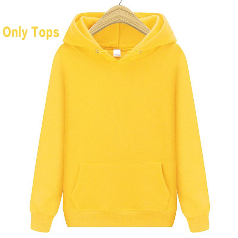 Free Match Size Men's Sets Hoodies or Pants Autumn Winter Sweatshirt Sweatpants Fashion Slim Fit Men Set Hoodie  Hop Pullover