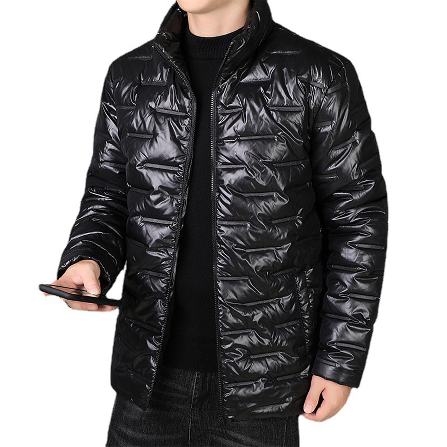 Winter Coat Stand Collar Highly Warm Winter Jacket