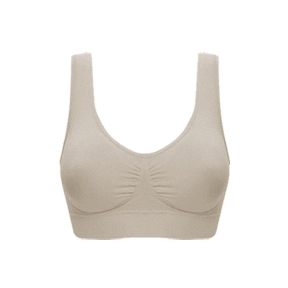 No Steel g Running Vest Yoga Bra Shakeproof Padded Sports Bra Sleep Bra