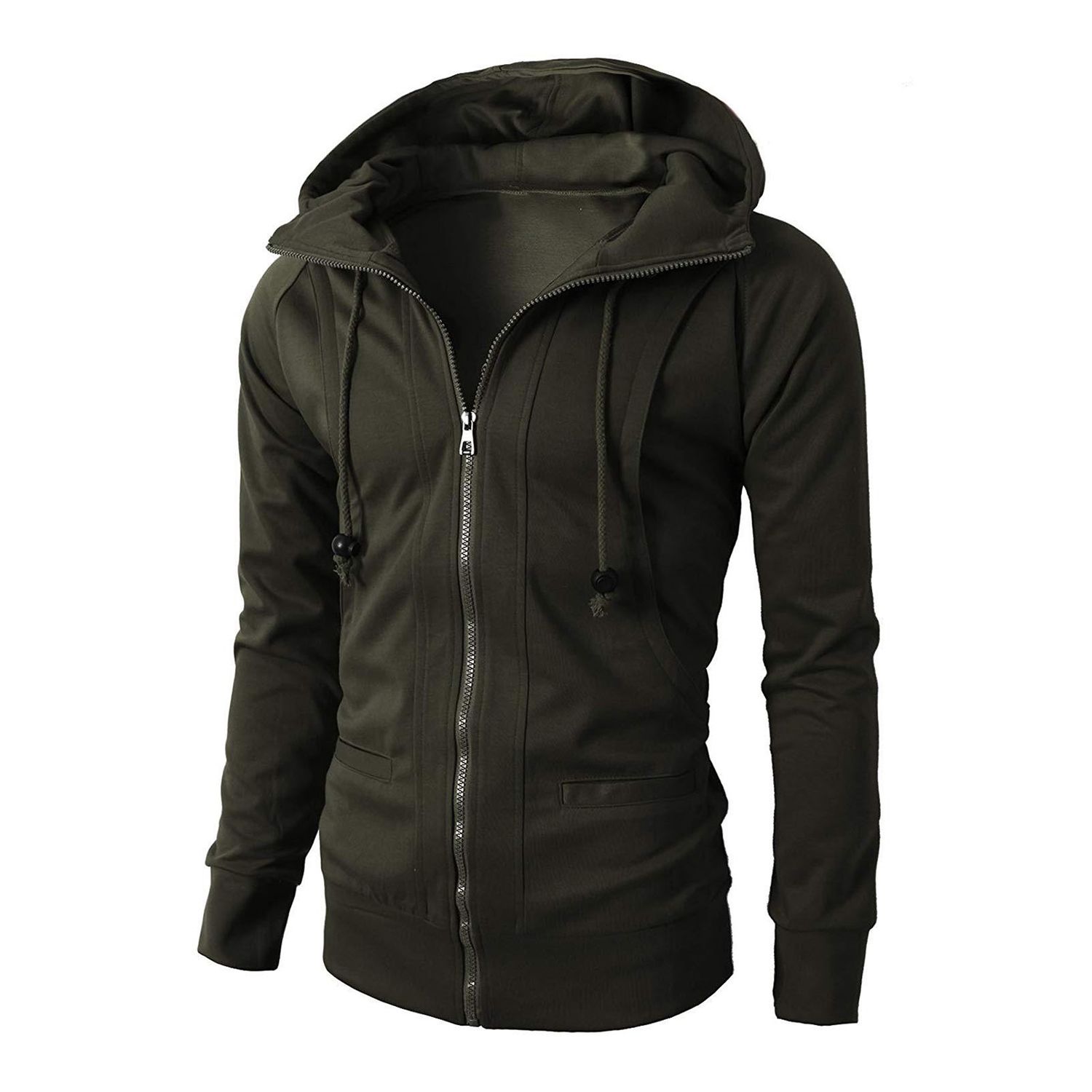 Spring Jacket Pockets Slim Men Jacket