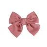 Sweet Women Girls Solid Color Large Bowknot Hairpin Hair Clip Headwear cessory