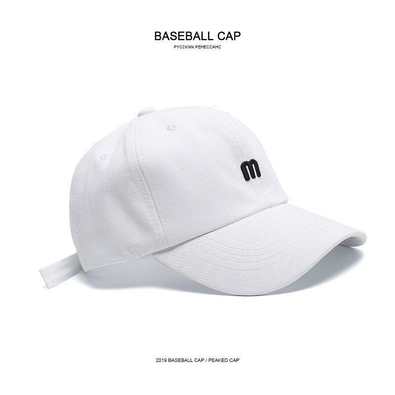 STOCKTON Fashion  Cotton Cap for and Women's Casual Snapback Hats Summer Visors Embroidery Peaked Caps Unisex