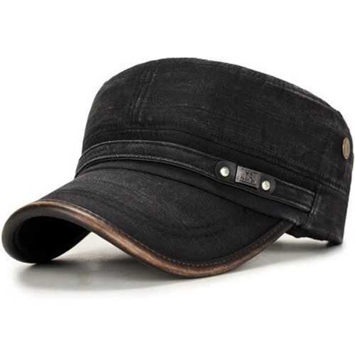 COTTON flat cap outdoor sun protection ear caps and women's hat fashion retro casual hats
