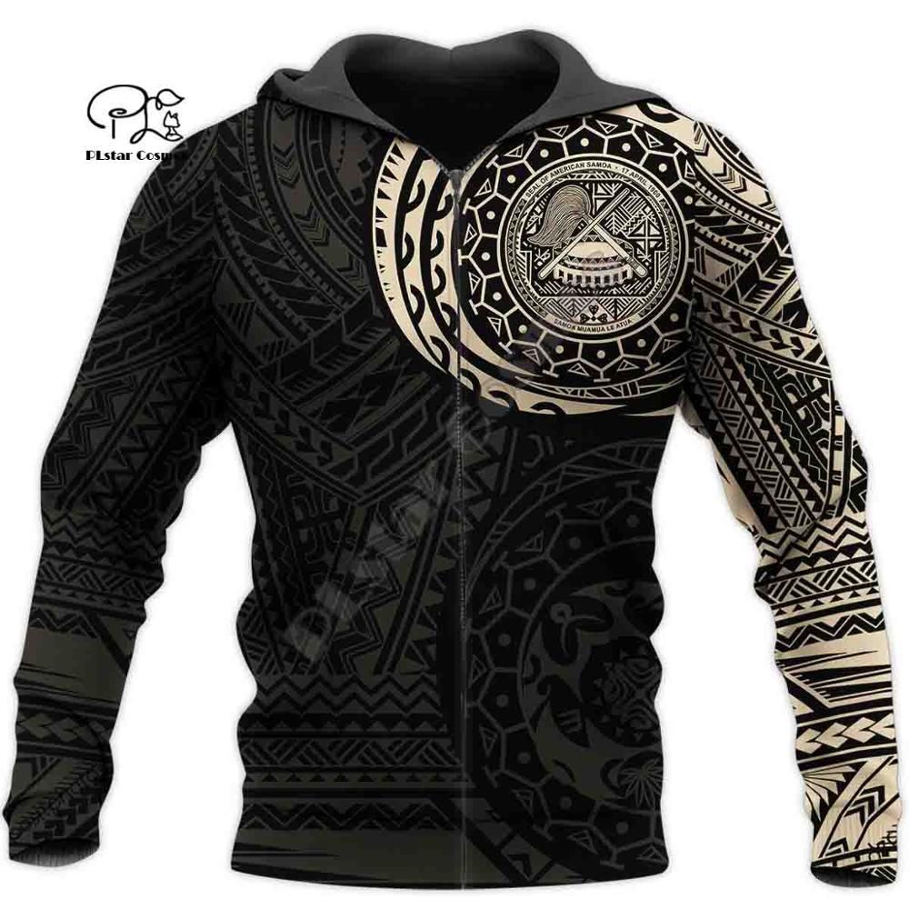 PLstar Cosmos 3DPrint Kanaka Polynesian Tribal Fashion Unisex Harajuku Streetwear Funny Casual Hoodies/Sweatshirt/Jacket/z1