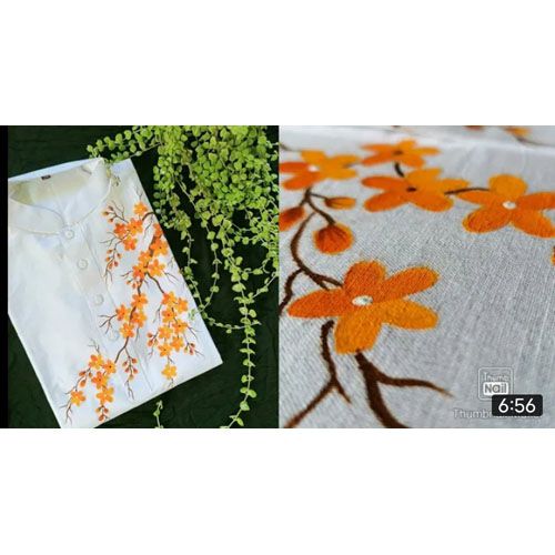 Comfortable Fashionable Semi Long Cotton Panjabi for Men, Trendy Eid Panjabi, Comfortable summer wear