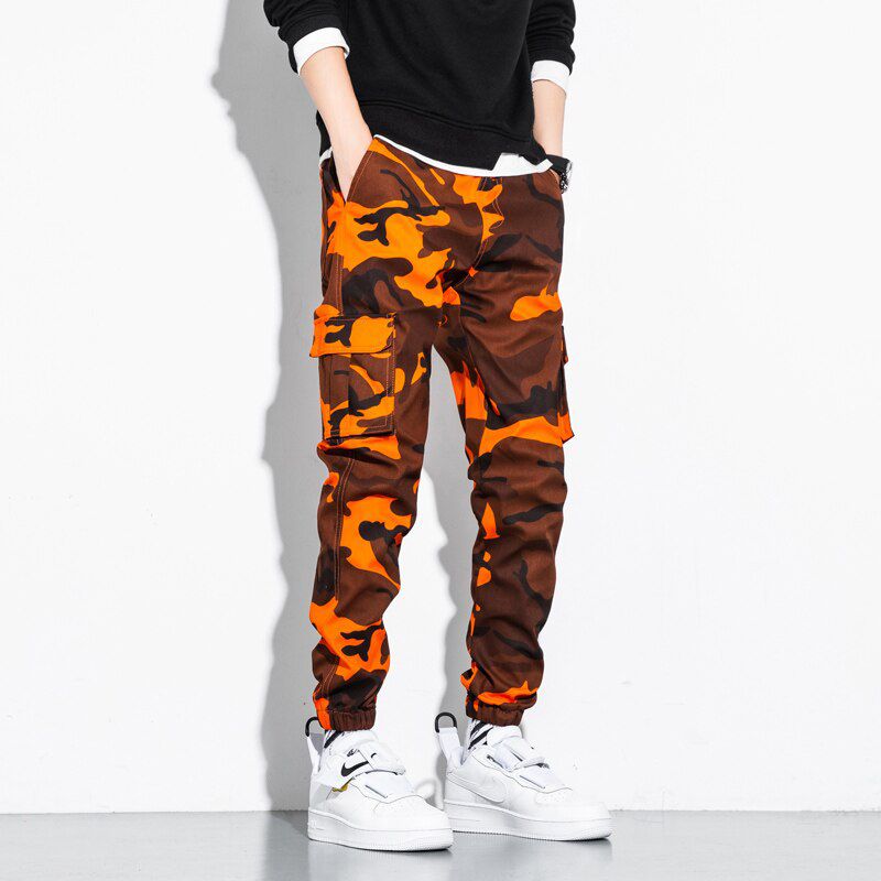 Jogger Cargo Pants Men Hop Streetwear Tactical  Pant Outdoor Loose Pants Men Sports Trousers Big Size 7Xl