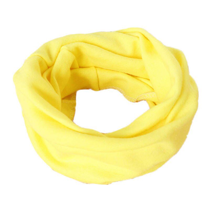Children Cotton Hat Spring Autumn Baby Hat Scarf Boy Girl Winter Casual Knitted Cap Warm Solid Color Hats Collar