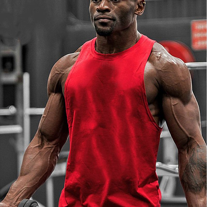 Skull Captain Gym Cotton Singlets Canotte Bodybuilding Stringer TaTop Super man Fitness Shirt Muscle Guys Sleeveless Tanktop