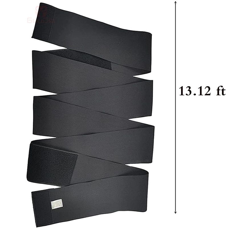 GUUDIA Tummy Wrap Belt Waist Trainer Corset Women Adjustable Waist Trimmer Snatch Wrap Tummy Control Belts Slimming Body Shaper