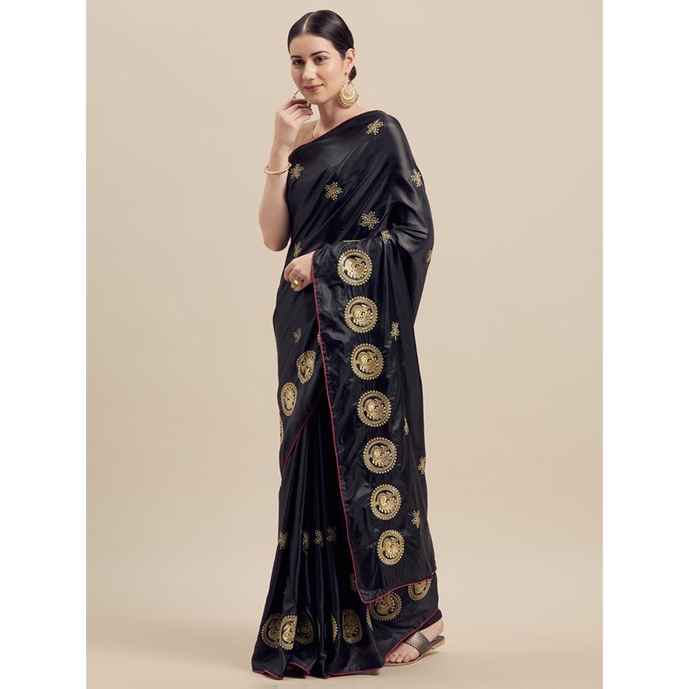 Latest Designed Luxury Exclusive Silk Saree With Blouse Piece For Women -42