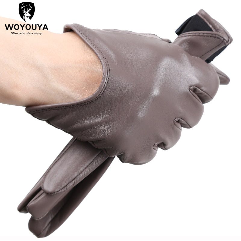 Fashion color Apparel  women's leather gloves,comfortable short Women mitten,warm winter gloves women-2001
