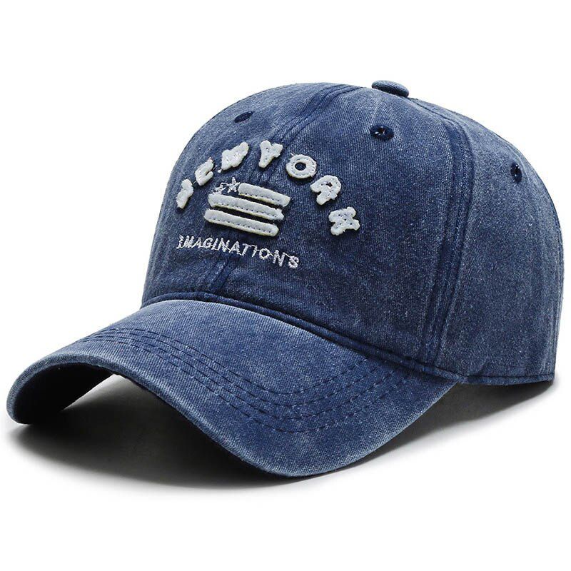 FS Spring Summer Baseball Caps York With Letter Black Streetwear Dad Hats Face Cap For Women Bone Masculino