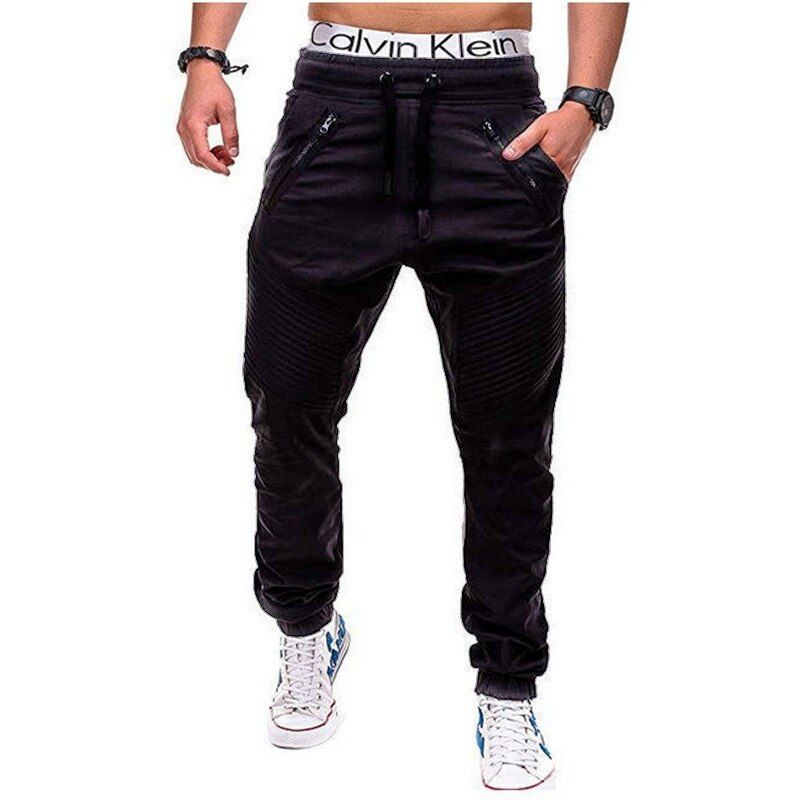 Autumn Men Pants Multi-pocket Harem Pantsp  Streetwear Casual Fashion Cargo Pants Jogger Men Clothing Slim Trousers