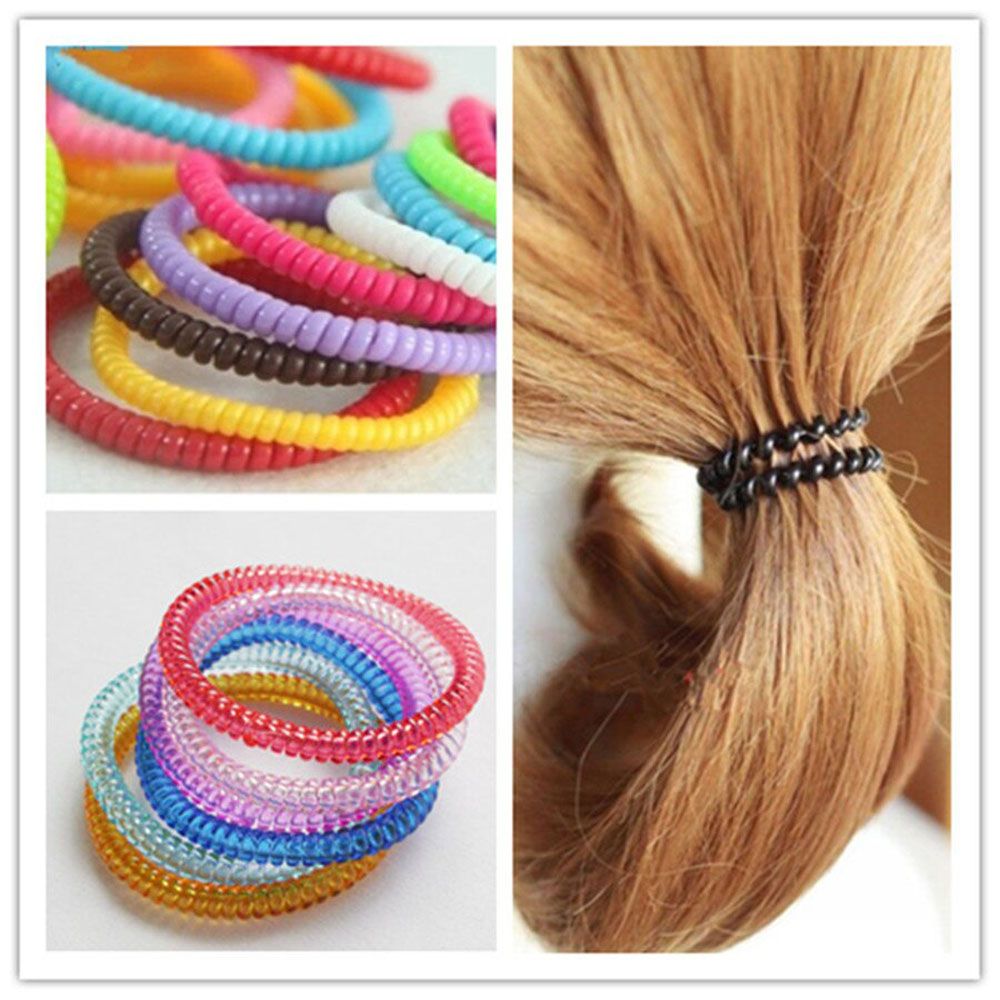 telephone wire fancy hair band 5ps