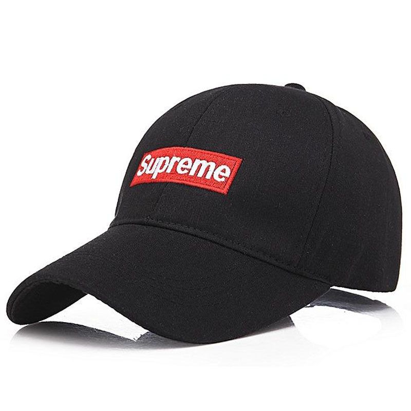 Black Superme Korean Cap For Men