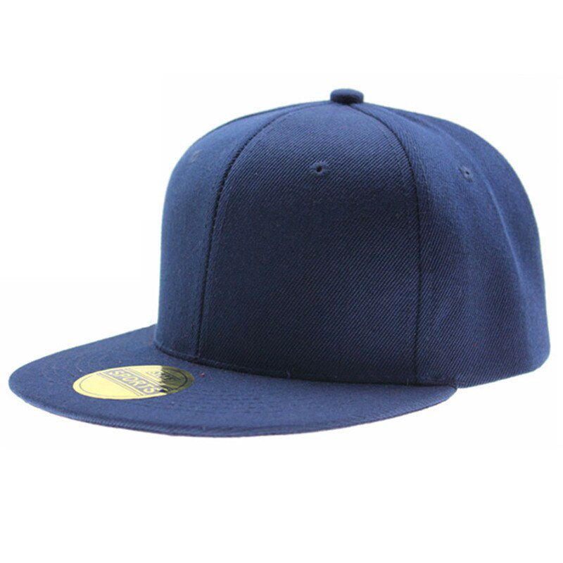 19 Colors Adjustable Men Women Baseball Cap Solid Hip Hop Flat Hat Visor