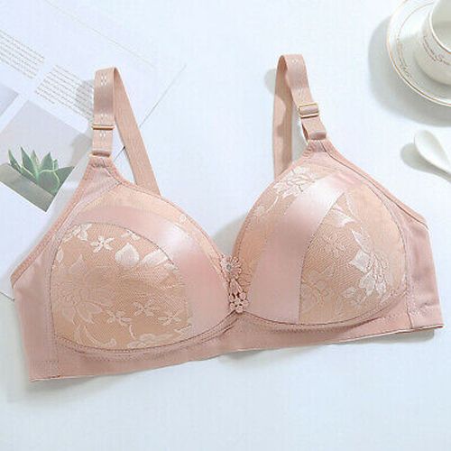 baby pink Soft Comfortable Foam Bra for Women Black