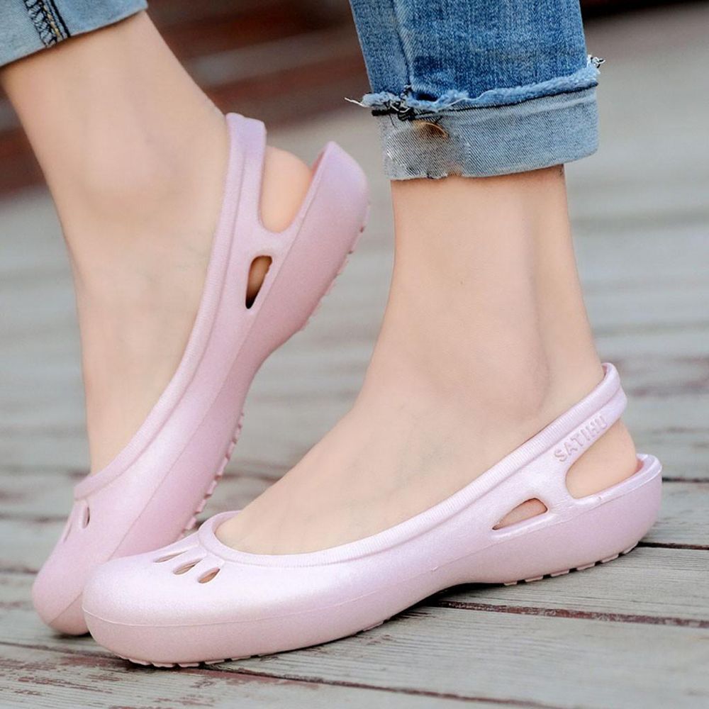 Women Summer Casual Flat Shoes Breathable Hollow Out Sandals Comfortable Loafers