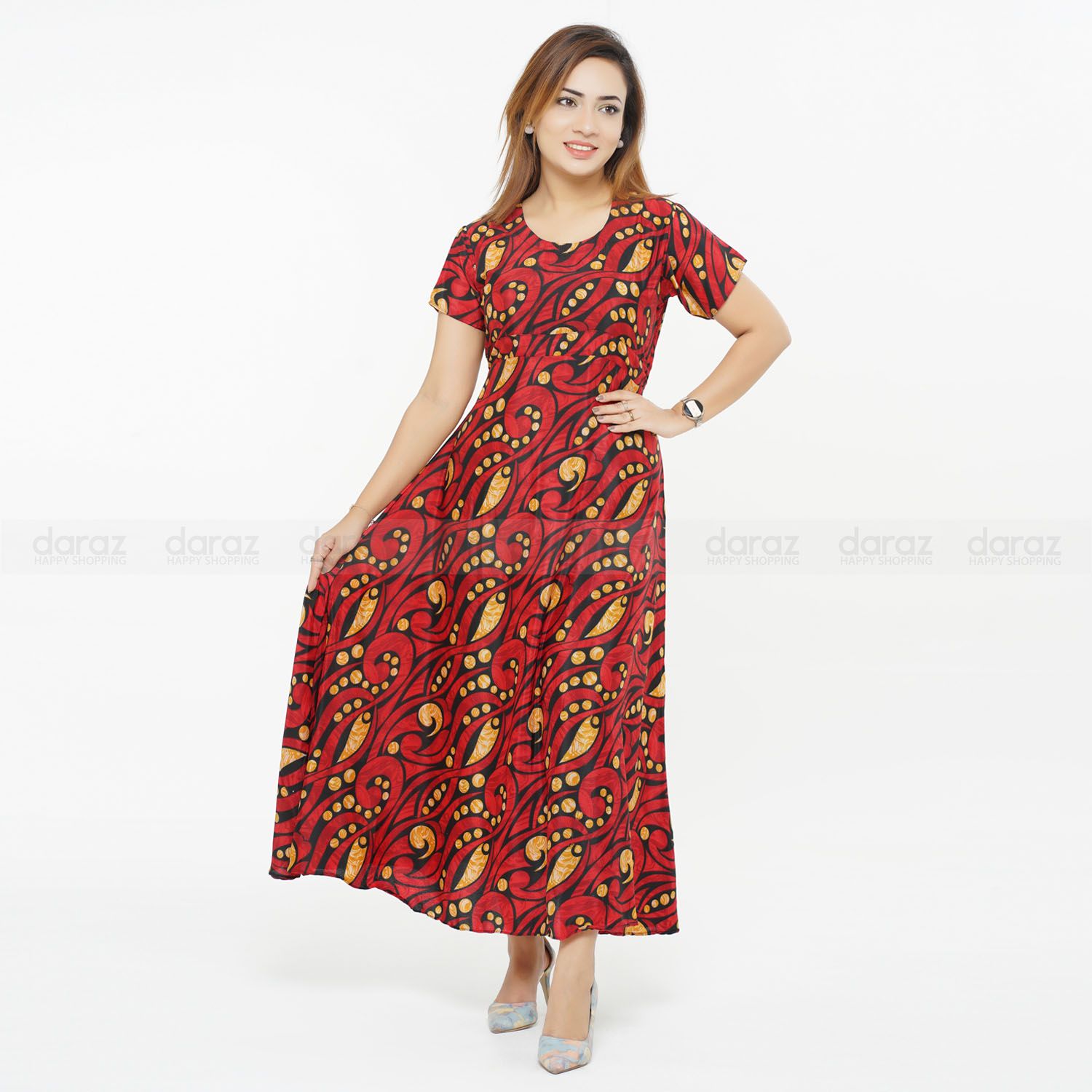 New Georgious stitched samu Silk Kurti one pcs For Women