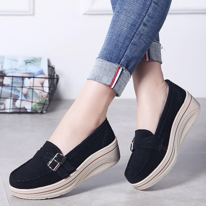 Wedges Shoes For Women Casual shoes Plus Size 35-42 High Heels Summer Shoes Female Platform Shoes