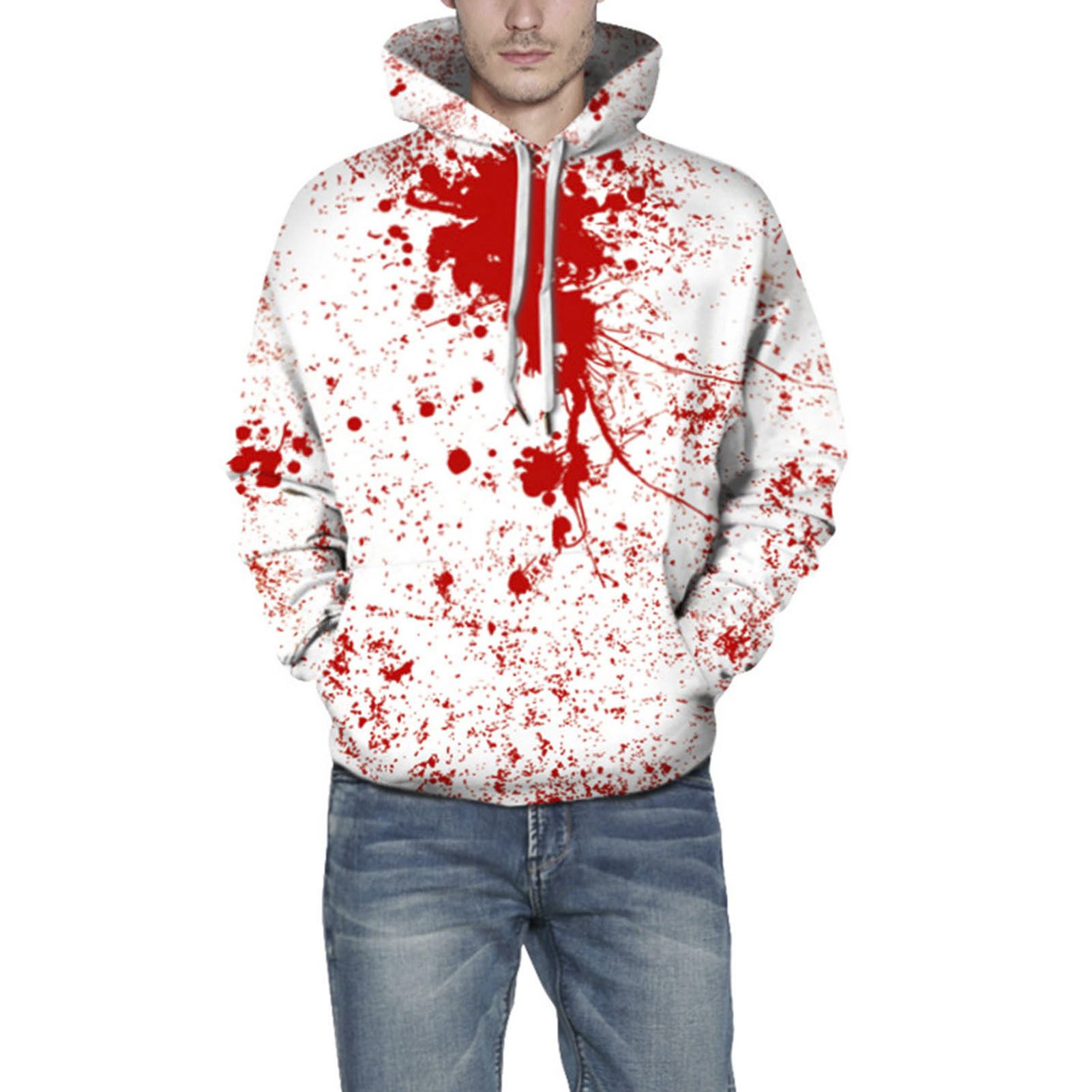 Pullover Sweatshirt Front Pocket Pocket Hooded Pullover Sweatshirt