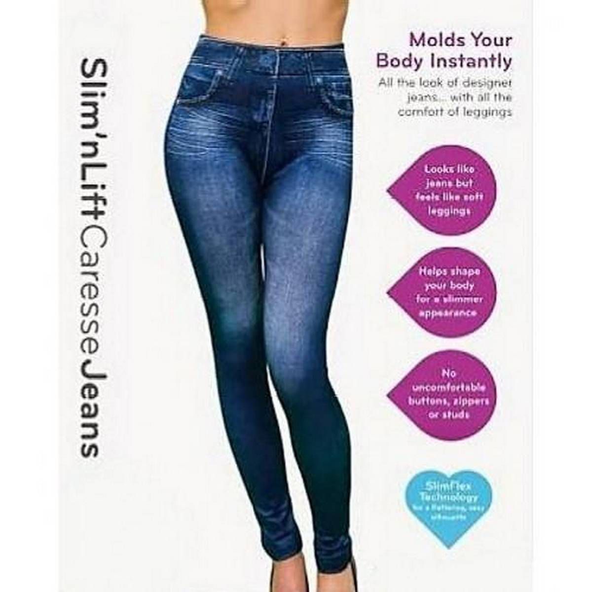 Slim n Lift Caresse Jeans for Ladies-Blue