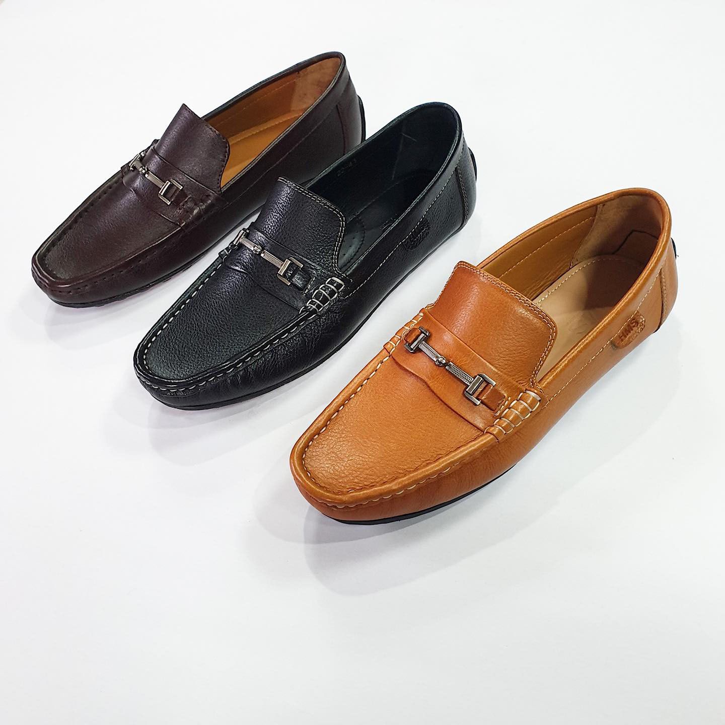 100% Pure Leather Loafer For Men