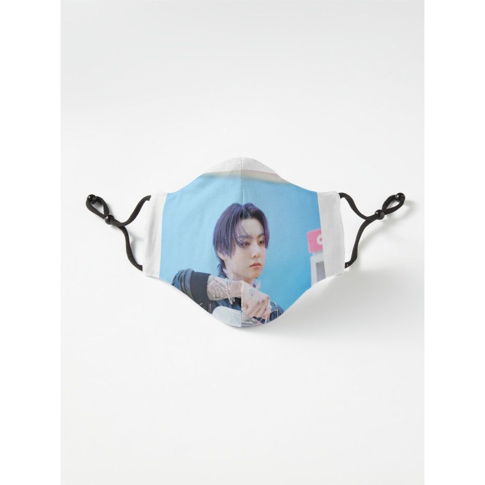 BTS Mask_ BTS V Jin Suga J Hope RM Jimin V and Jungkook Six Layer Face_Mask Tiktok_Mask For Men And Women Gaming_Mask With Adjustable Ear Loop And Digital Print Face_Mask Graphics Print Anime_Mask