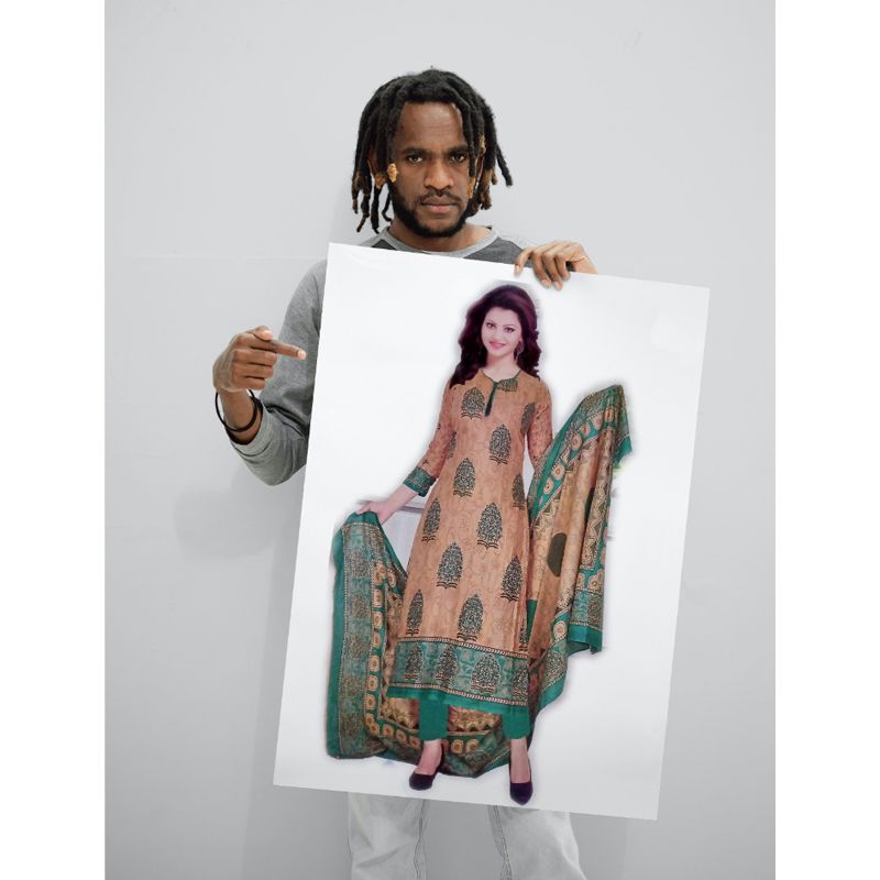 Girls/ Women Fashion Attractive Cotton Fabric Three Piece Collection Attractive Three Piece at Low Price
