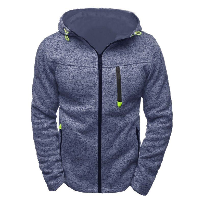 Brand Jacquard Hoodie Fleece Cardigan Hooded Coat Men's Hoodies Sweatshirts Pullover For Male Hoody Sweatshirt