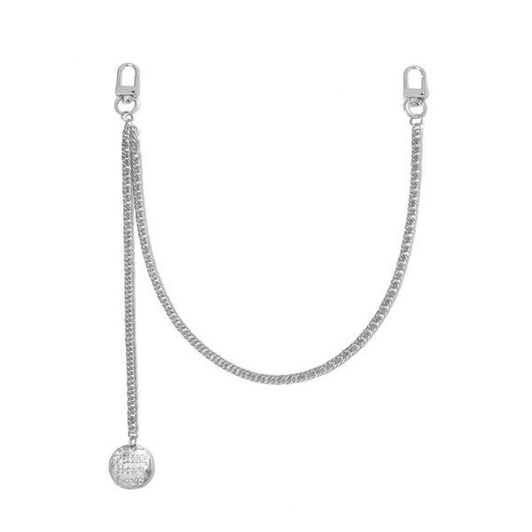 Designer Women Chain belt Female Hip Hop tassel Trousers Silver For Pants Woman Punk Cool Metal Belt