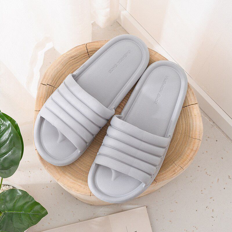 Uni Slippers Women Men Shoes Summer Bathroom Slipper Lovers Indoor Sandals Home Slippers Non-slip Floor Flip Flops
