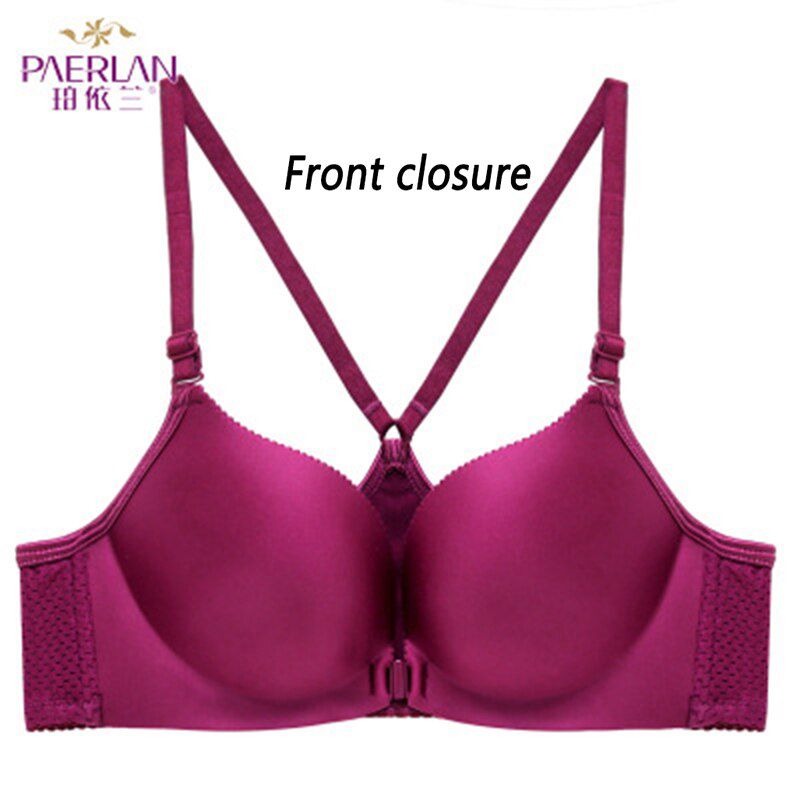 PAERLAN Summer  Products Thin Section No Steel Ring Bra  Product Seamless Underwear One-piece Sleep Bra Small Chest Bra