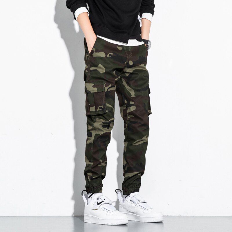 Men  Jogger Cargo Pants Outdoor   Pant Casual Streetwear ckets Pants Men Cotton Trouser Big Size 8XL