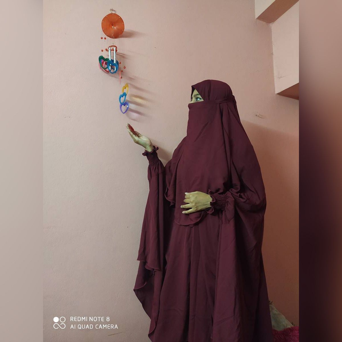 Khimar adjusted niqab and skirt full set