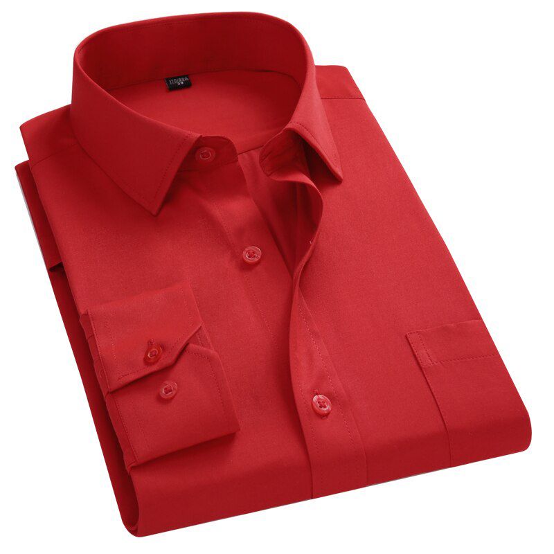 8XL 7XL Plus Size Men Long Sleeved Shirt  Mens Business Casual  Slim Fit Shirts Men Striped Dress Work Social Dress Shirt