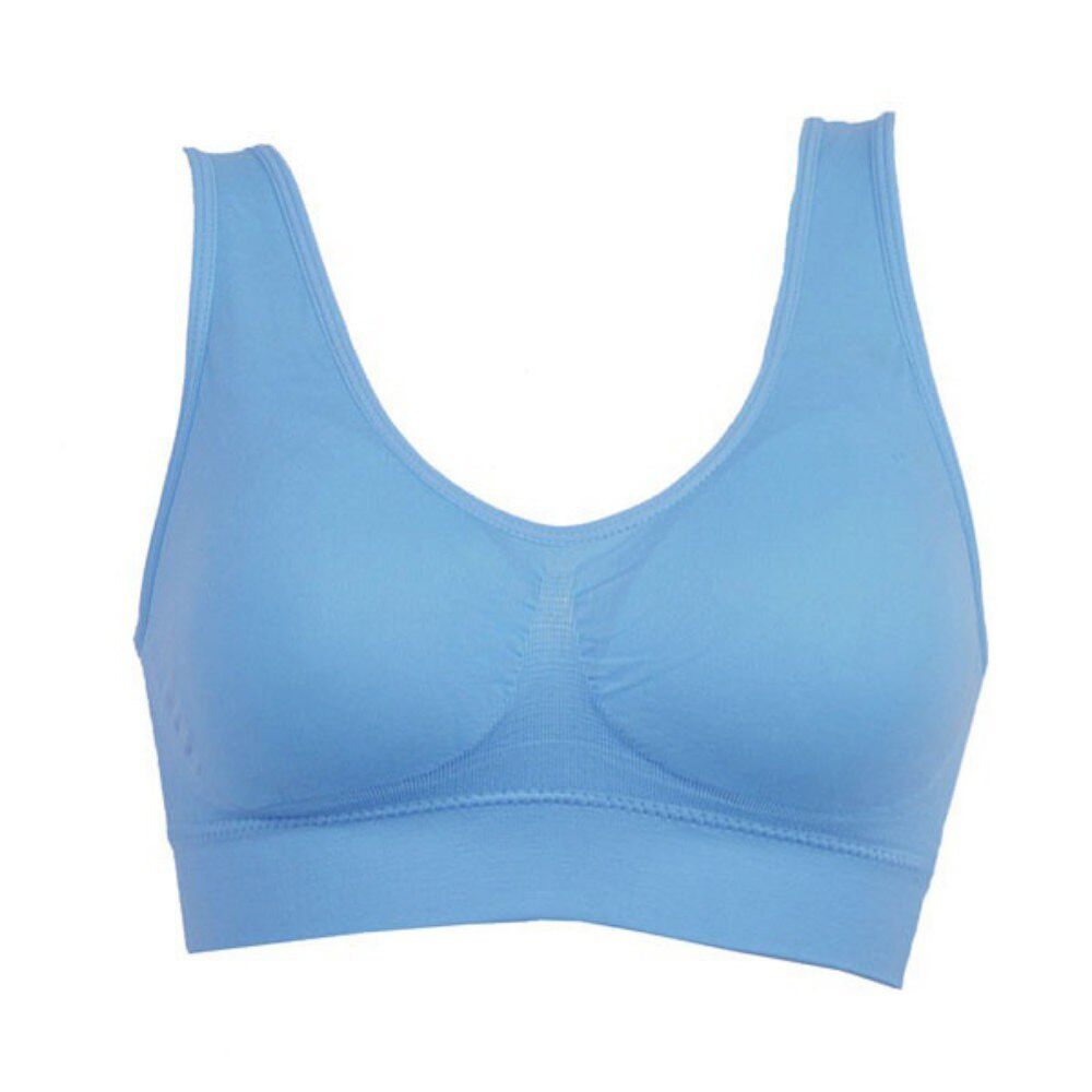 Plu size Women Seamless Bra Fitness Yogi Vest Underwear Padded Crop Tops Underwear  No Wire-rim Bras 4XL-6XL