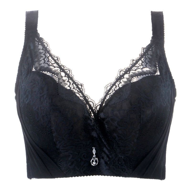 QA412 Top Sale Minimizer Bras  Lace Lingerie Underwire Push Up Bras For Women Comfortable Unlined Underwear