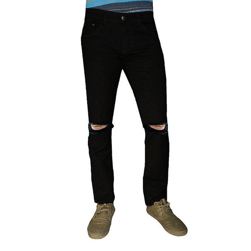 Light Blue Denim Jeans Pants for Men