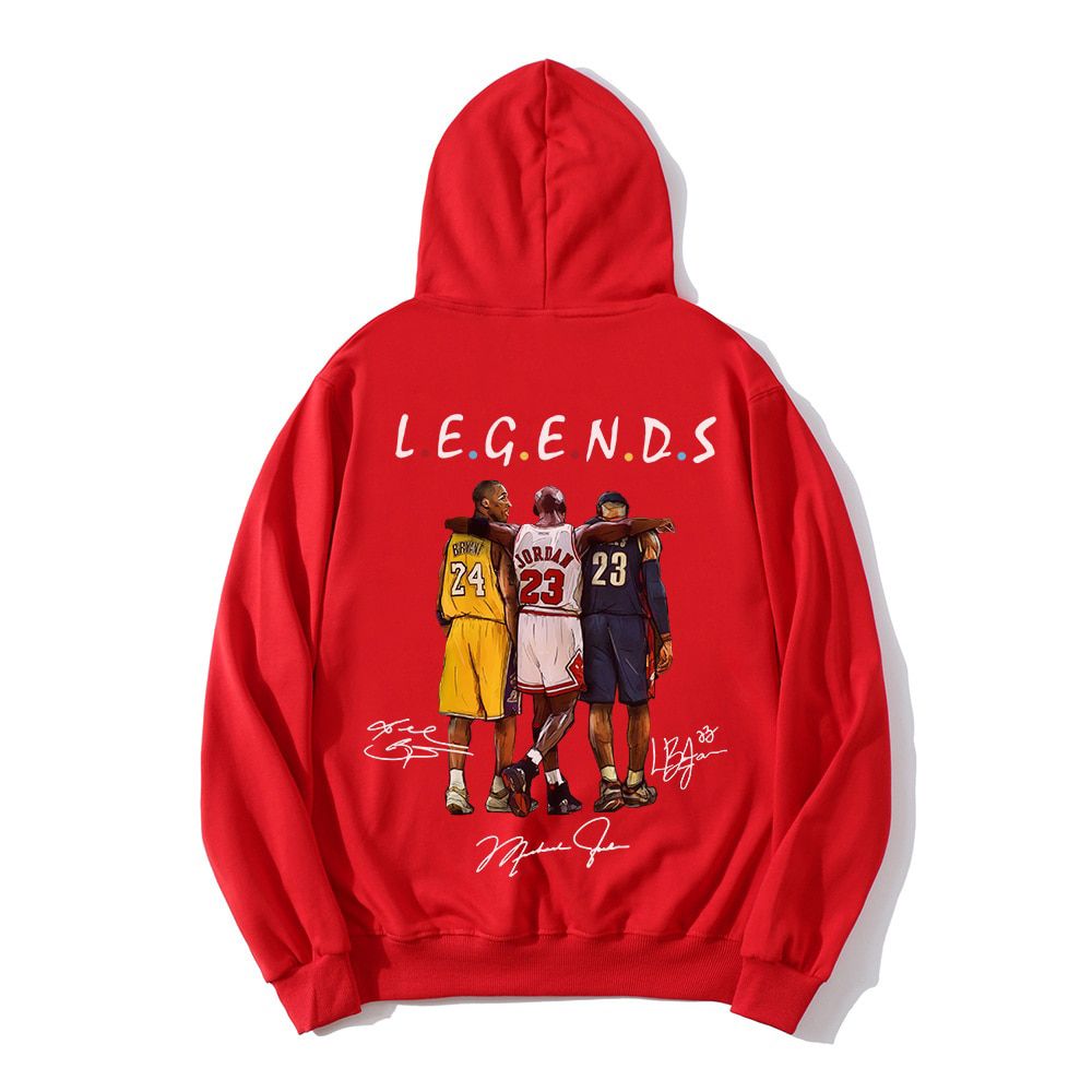 SUNOWE High-Quality 100% Cotton Plus Velvet Soft Inside Friends Men's Personality Hoodie Print Pocket Hoodies Coat Tops