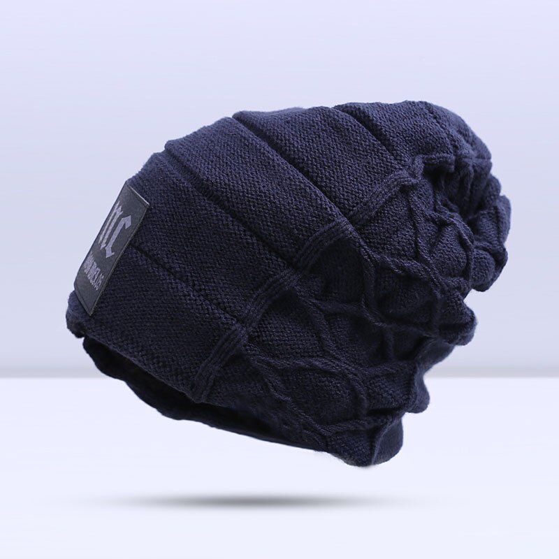 GROUP JUMP Winter Beanies Hat Thick Warm Winter Knitted Hat Women Beanies Cap Women's Winter Hat gorro Soft