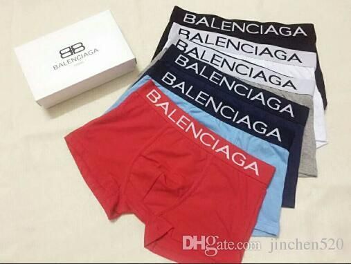 Balanciaga Boxer Underwear for Men - 03 pcs in 1 box