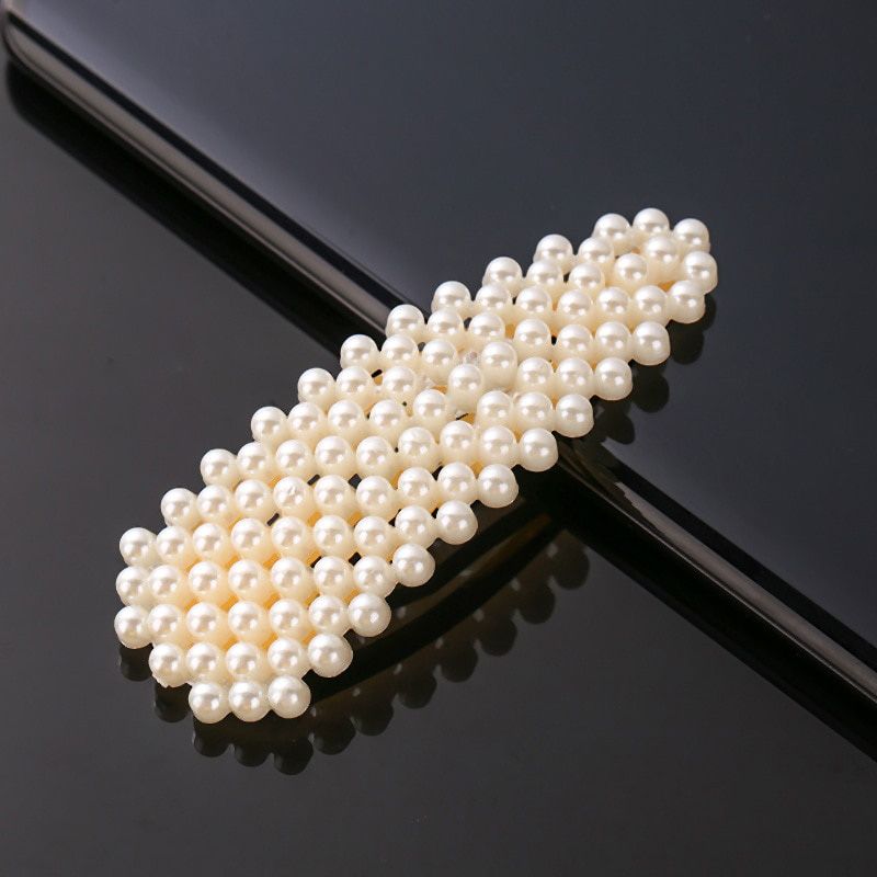 Fashion Women Girls Elegant Pearls Hair Pins Hair Clips Sweet Headwear Hair Ornament Hairpins Barrettes
